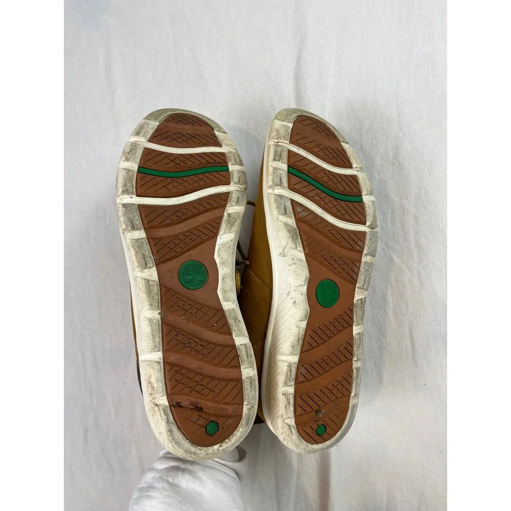 Timberland‎ Hoverlite Boys Wheat Leather Chukka Boots A26SN Size 6 Big Kids